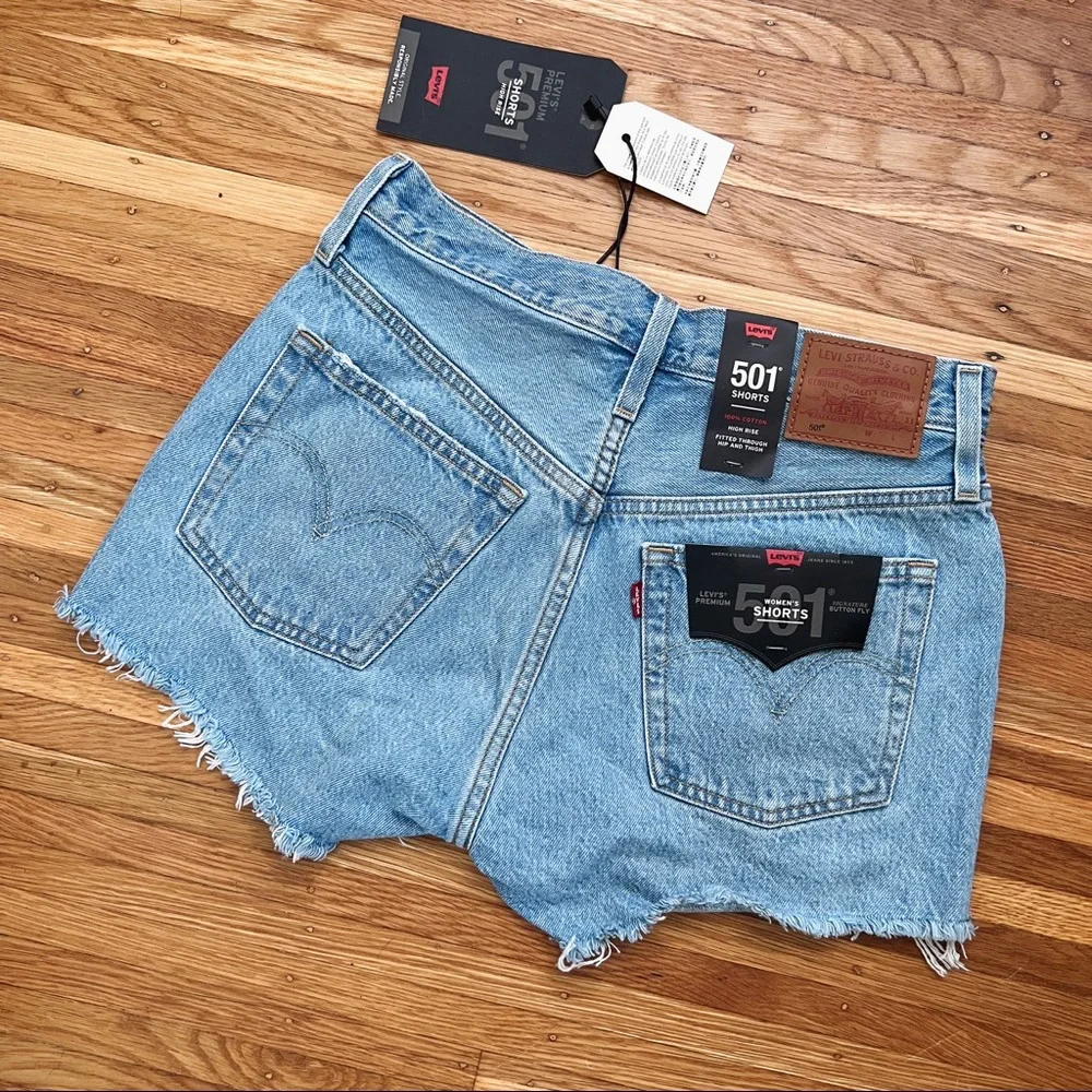 NWT Levi’s 501 Original Shorts sz 26 - Picture 2 of 3